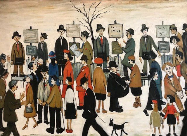A-Northern-Race-Meeting-After-L.S.Lowry-D.-Henty