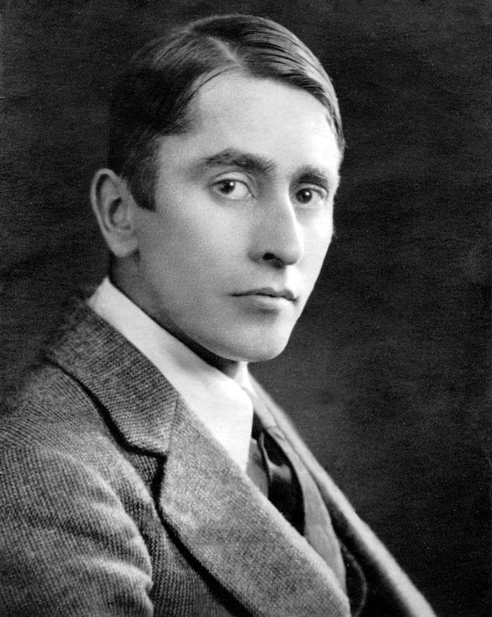 Photograph of Harry Clarke the Irish stained-glass artist and book illustrator.